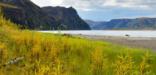 The Slaven's beach on the Yukon River